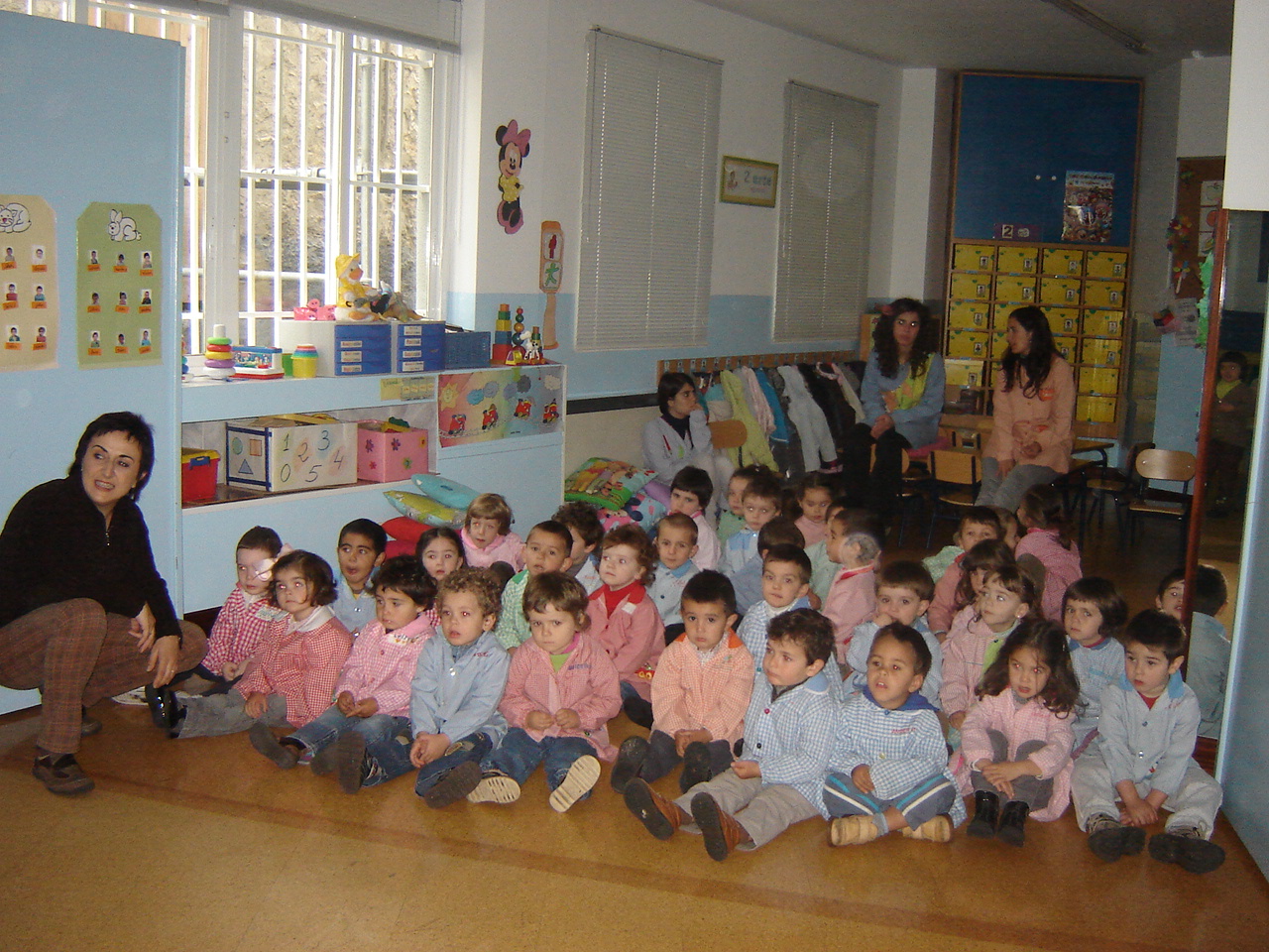 Visita del alumnado de 4 y 5 años.
