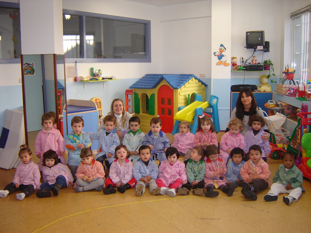 Alumnado de 2 años.