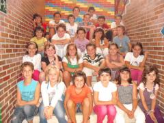 Vemos a los niños y niñas de 4º